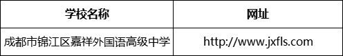 成都市錦江區(qū)嘉祥外國(guó)語(yǔ)高級(jí)中學(xué)網(wǎng)址是什么？