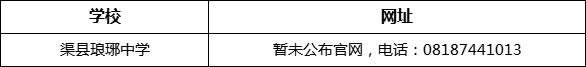 達州市渠縣瑯琊中學(xué)網(wǎng)址是什么？
