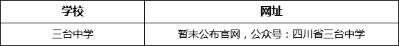 綿陽市三臺中學(xué)網(wǎng)址是什么？