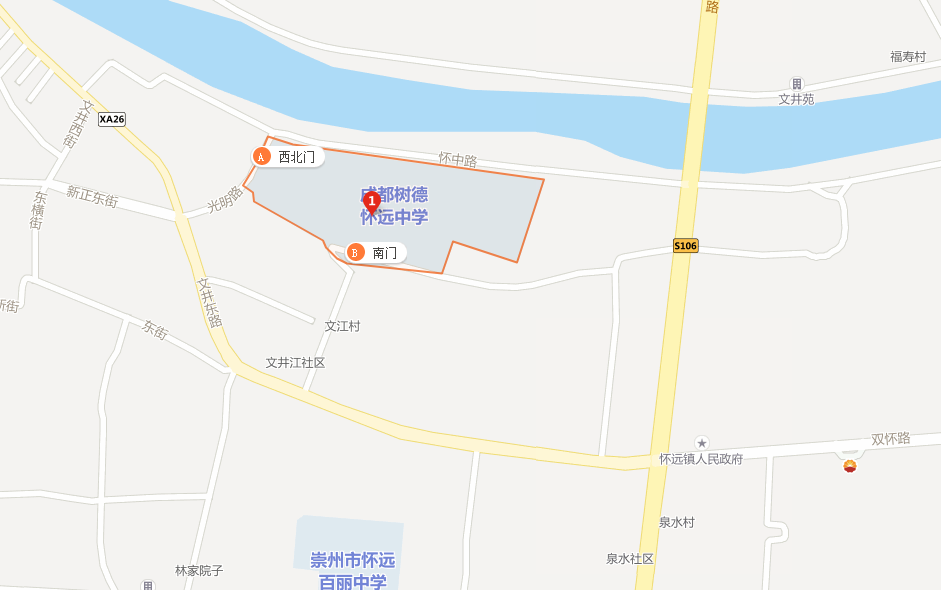 樹德懷遠(yuǎn)中學(xué)地址在哪里？
